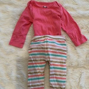 Baby girl matching set